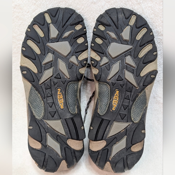 Keen Targhee II Women's 7 Waterproof Mid Lace-up Leather Rugged Hiking Boots - Picture 7 of 13